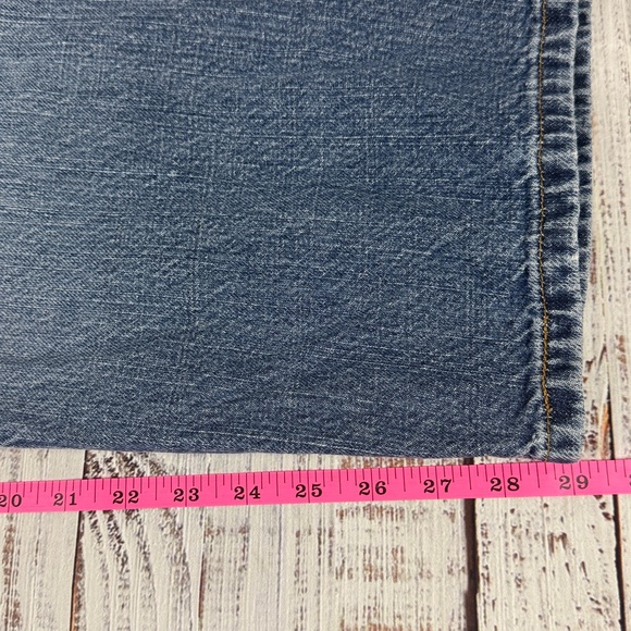 Levi's Signature straight Fit Blue Jeans size 42 x 30 - Picture 5 of 11